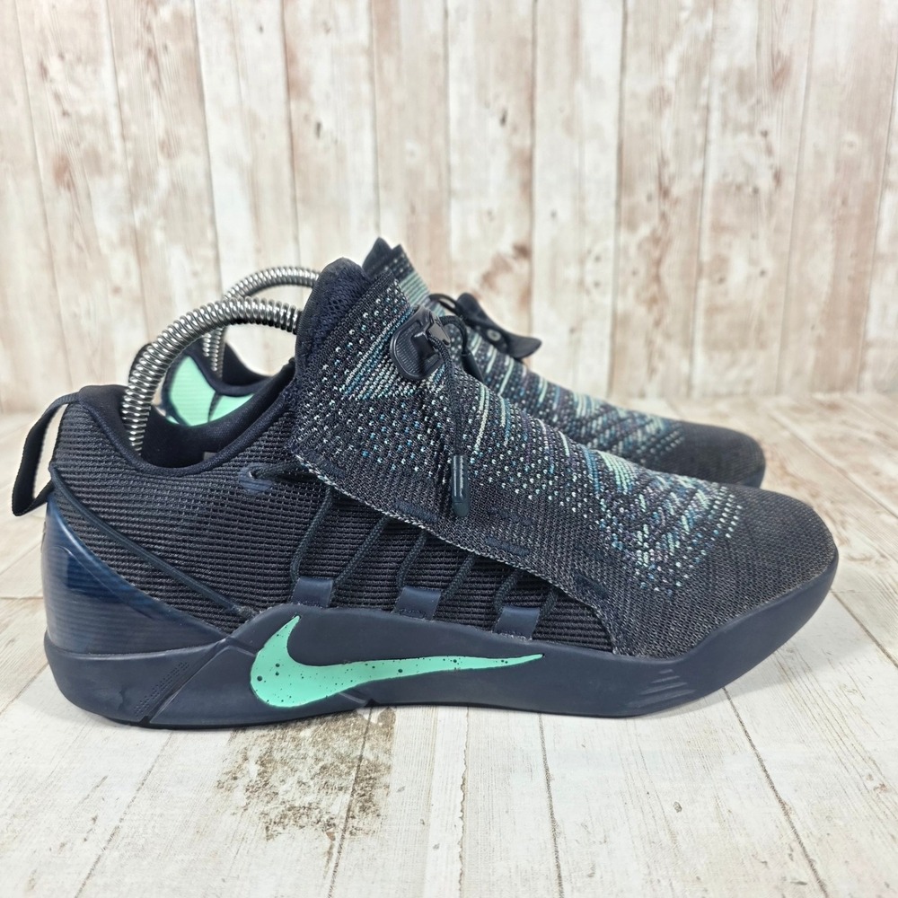 Nike Kobe AD NXT Wolf Grey Dark Night Igloo Basketball Shoes 882049-400 Mens 7.5